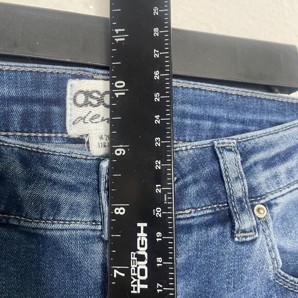 Asos Womens Jeans Size 26 Denim Blue Medium Wash Bootcut Leg Casual Wear - Picture 6 of 14